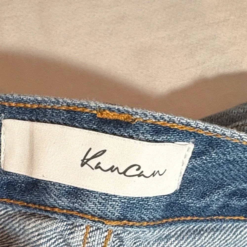 KanCan Blue Distressed Women’s Jean Shorts - Size 9/28